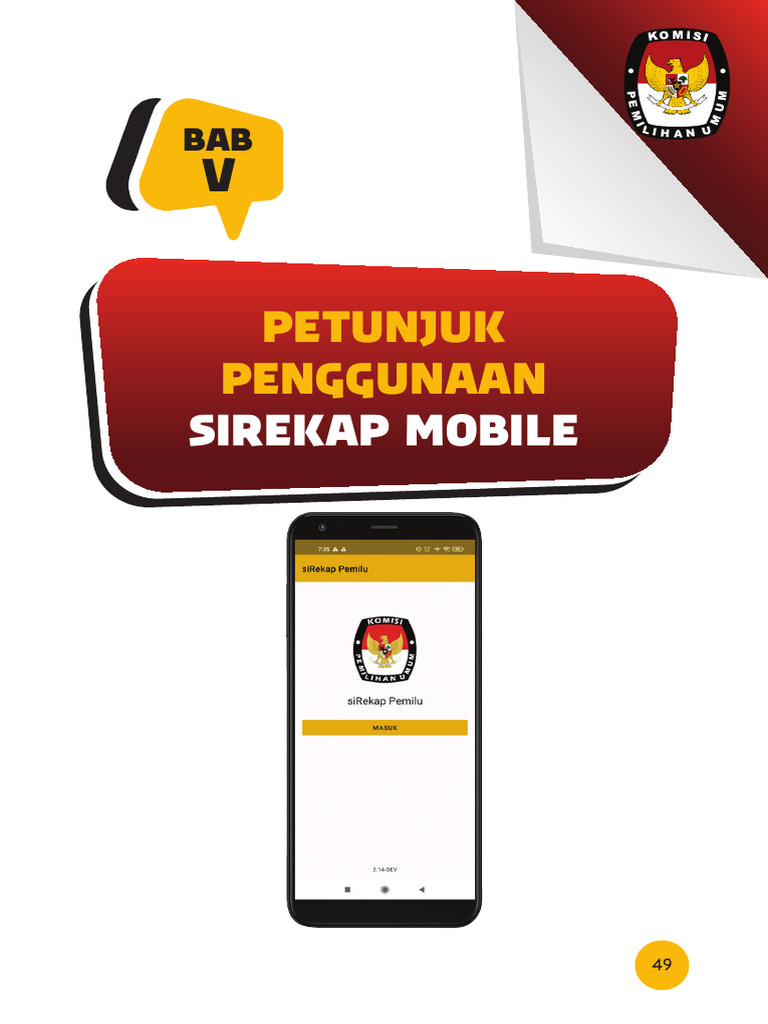 Panduan Sirekap Mobile Pemilu 2024 | PDF