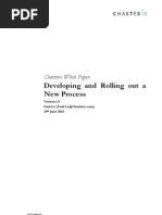 Download Developing and Rolling Out a New Process by Charteris Plc SN7379112 doc pdf