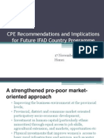CPE and Future Implications 2011