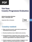 Vietnam CPE 2011 summary