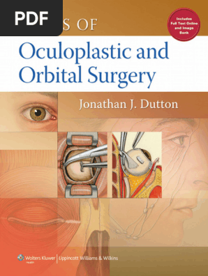 Atlas of Oculoplastic and Orbital Surgery | PDF | Anesthesia | Surgery