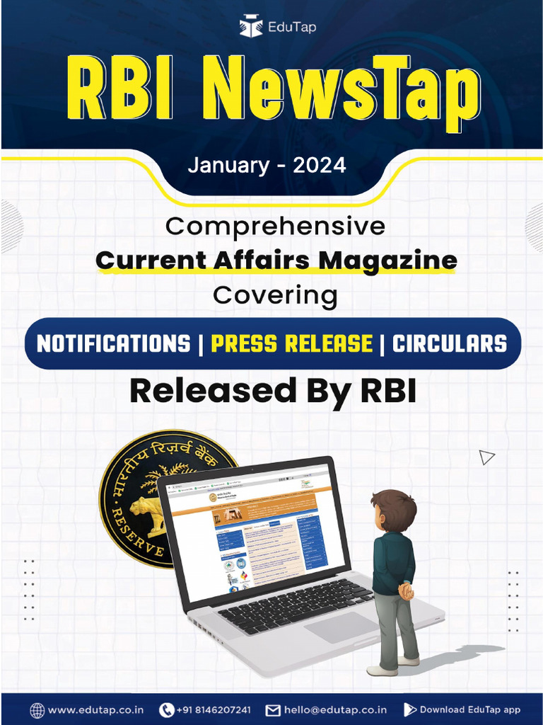 RBI Updates: January 2024 Highlights | PDF | Reserve Bank Of India | Banks