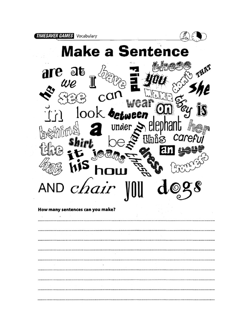 EXERCISE VOCAB WORDS intelligence overview