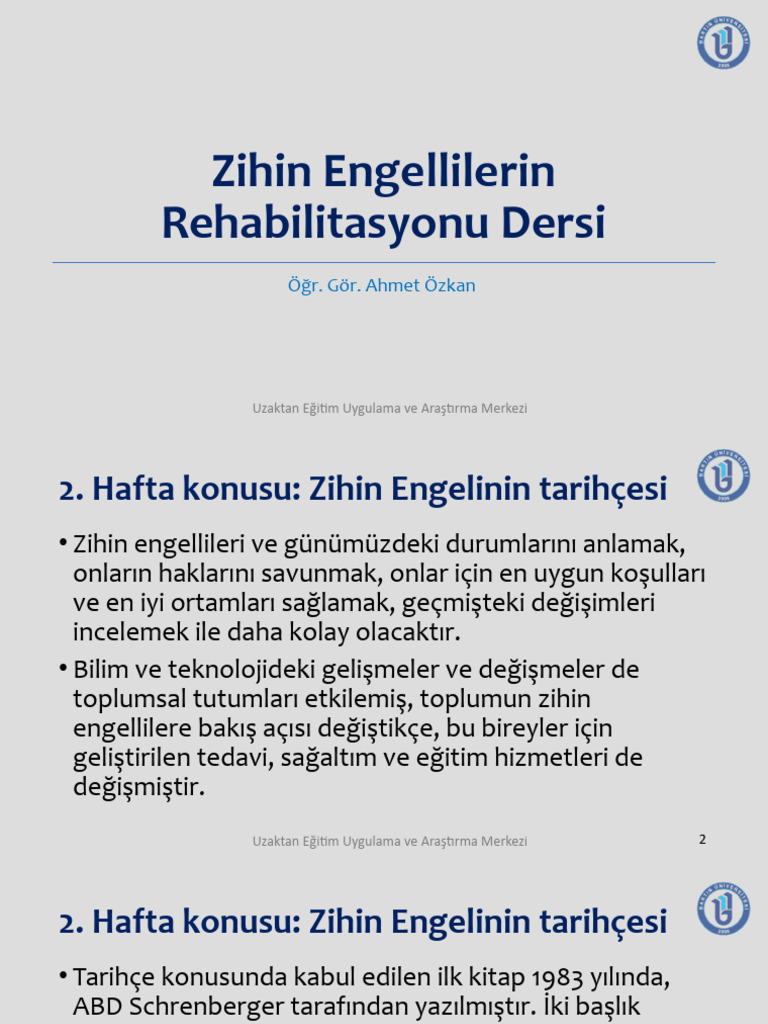 2 Hafta | PDF