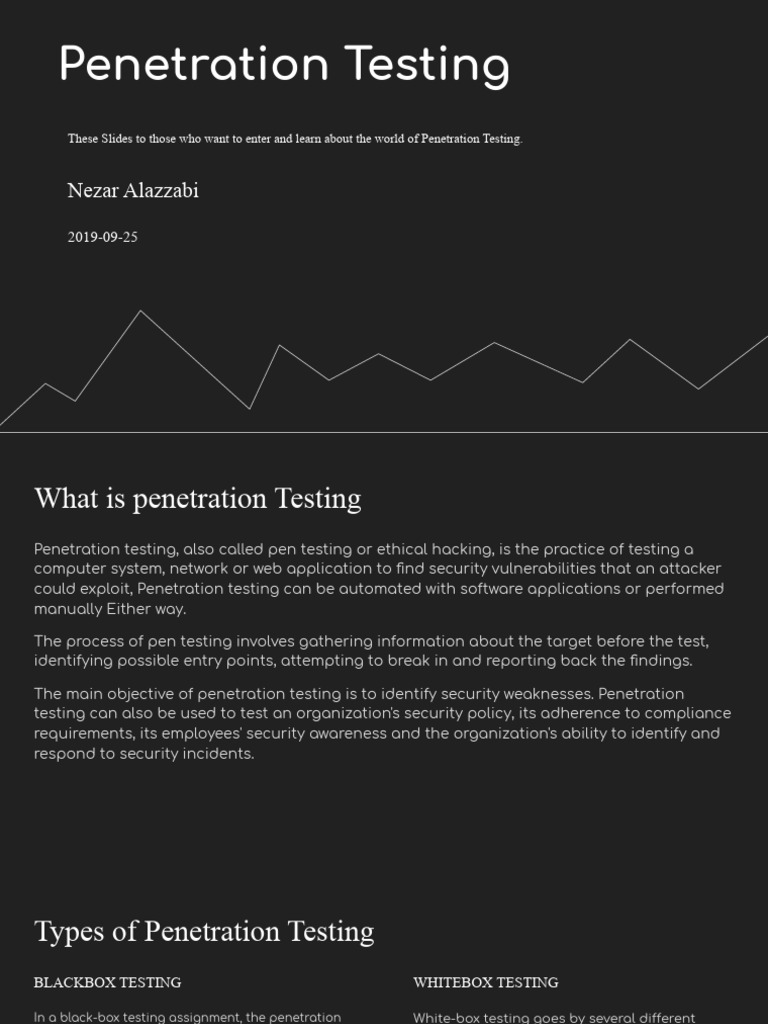 Introduction to Penetration Testing | PDF | Penetration Test | Security