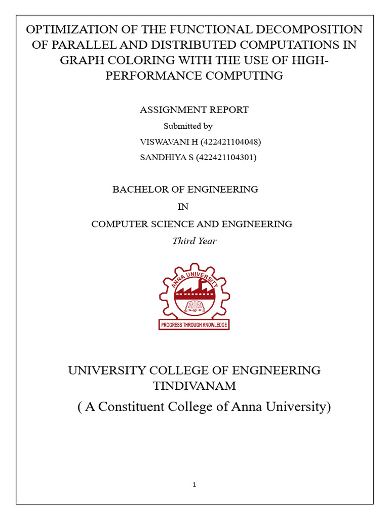 HPC Optimization for Graph Edge Coloring | PDF | Matrix (Mathematics ...