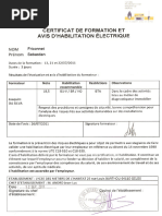 Attestation Service Fait | PDF
