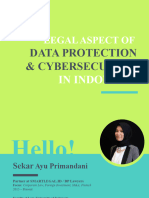 BPL - Legal Aspect of Cybersecurity and Data Protection in Indonesia - 2021
