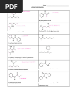 Organic Name Reactions | PDF | Unit Processes | Functional Group