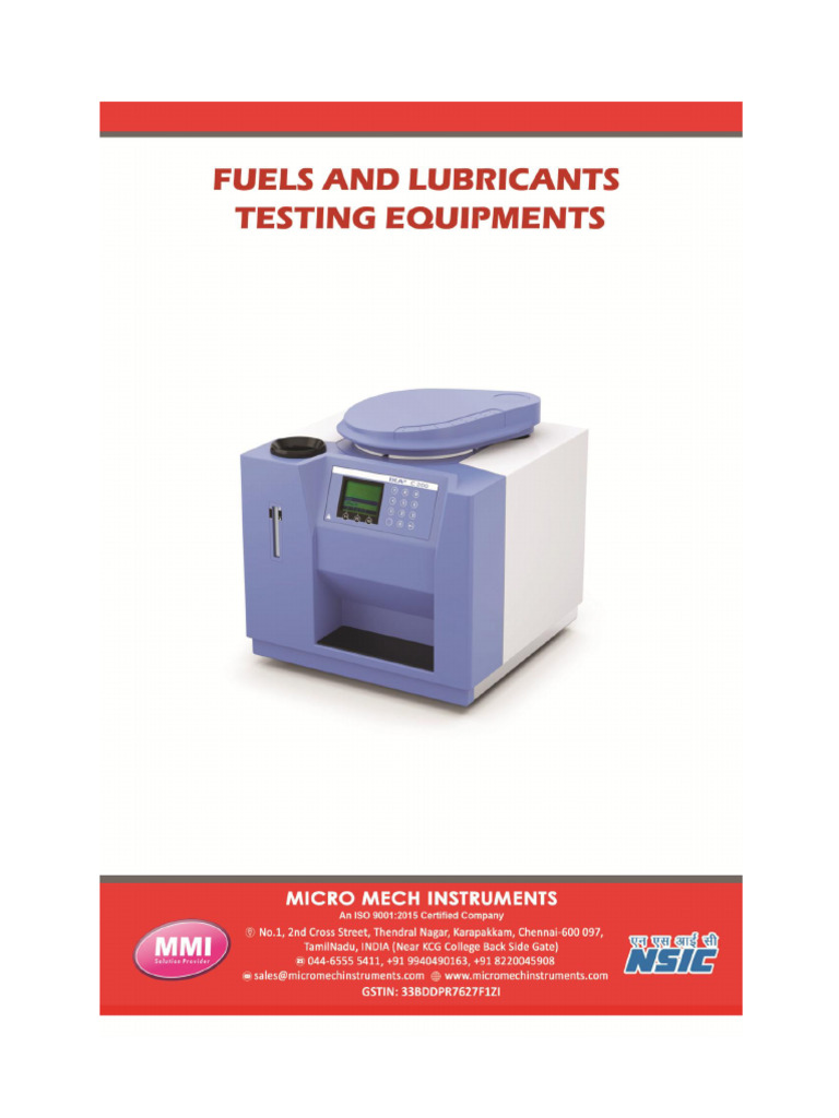 Fuels and Lubricants PDF