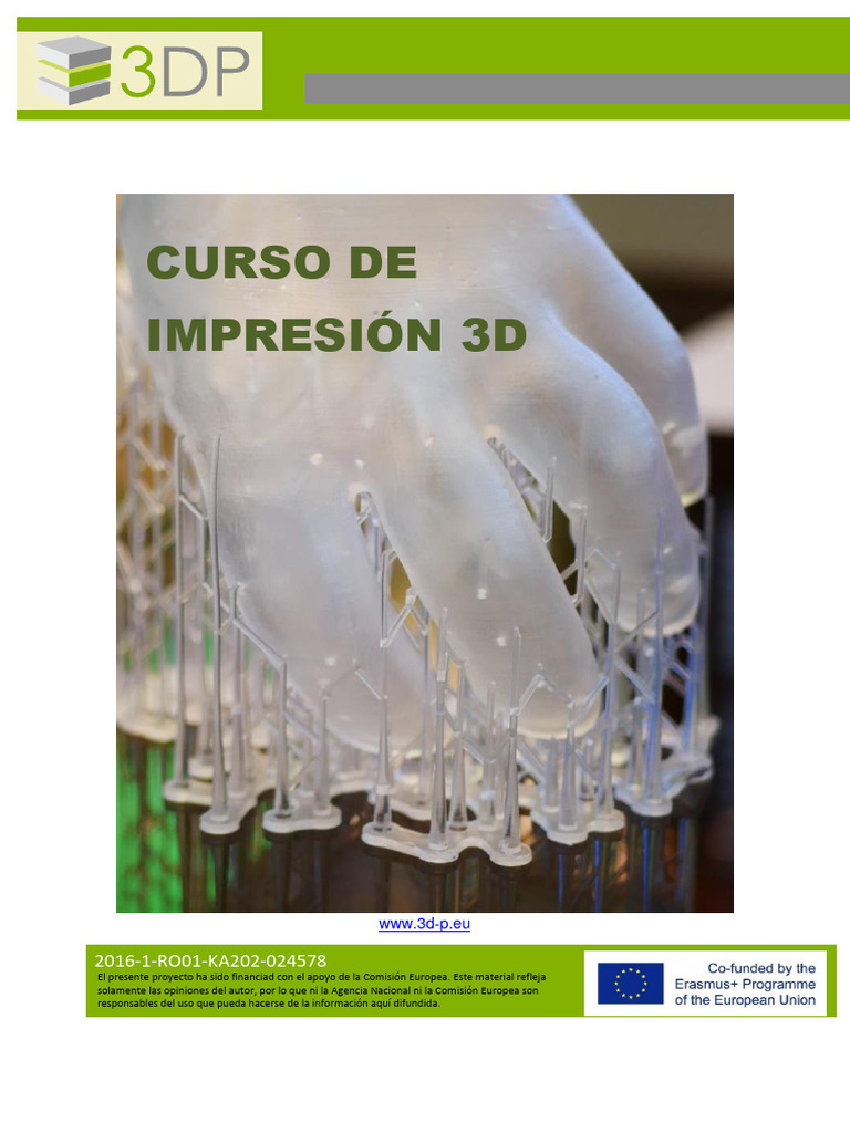 Curso Básico de Impresión 3D | PDF | Impresión 3d | Ingeniería
