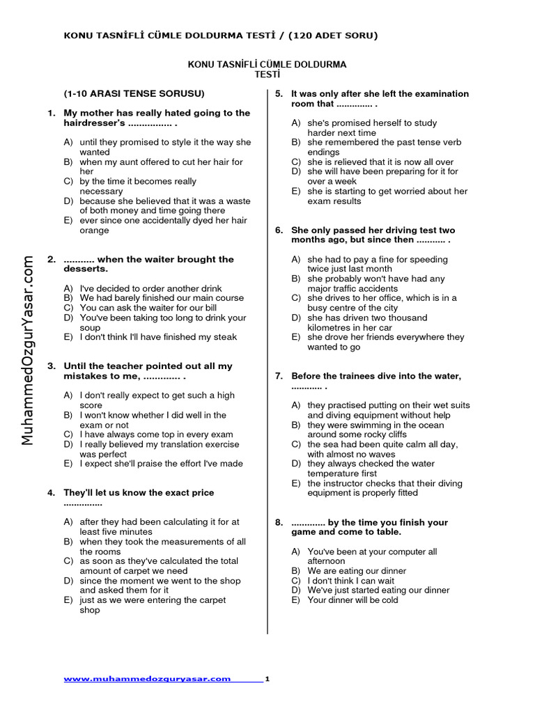 GRM Based Sentence Completion | PDF