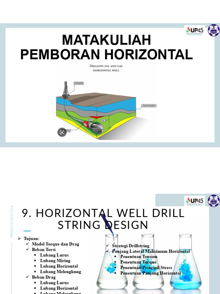Desain Drill String untuk Sumur Horizontal | PDF | Sains & Matematika