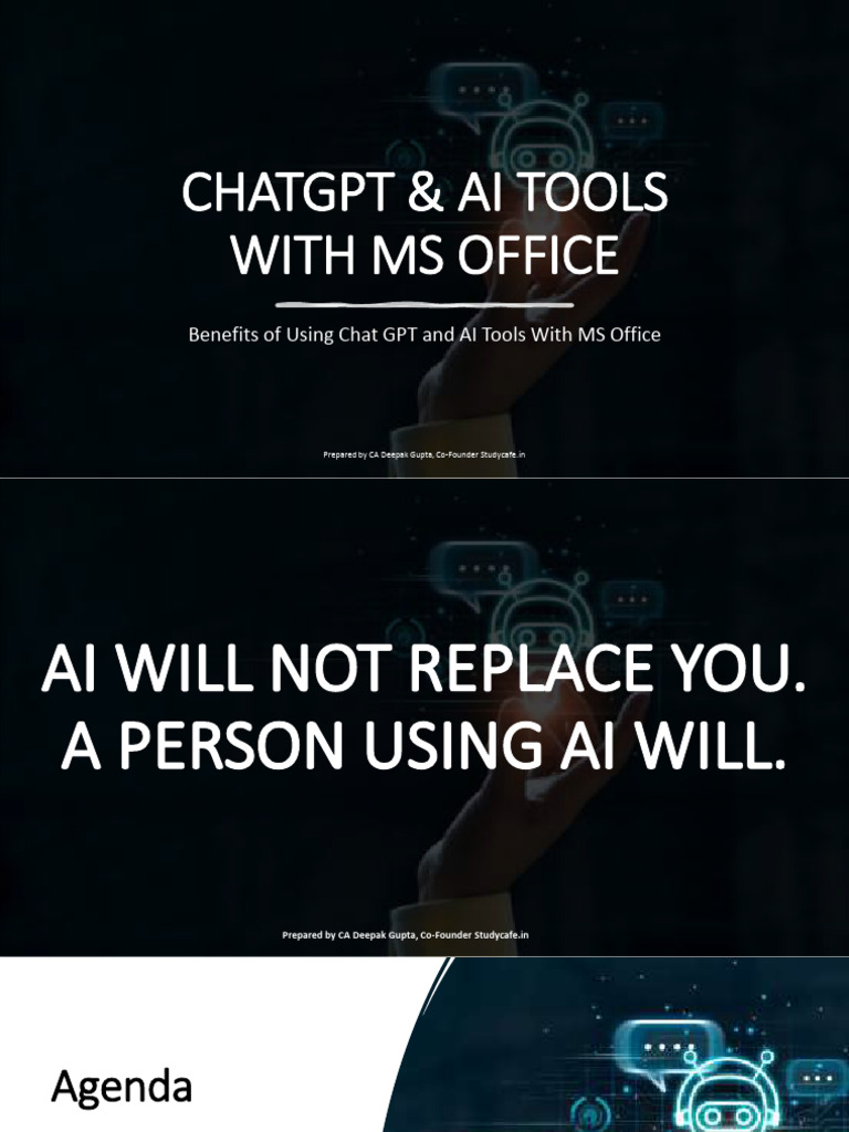 Chatgpt ai tools with ms office download free pdf artificial