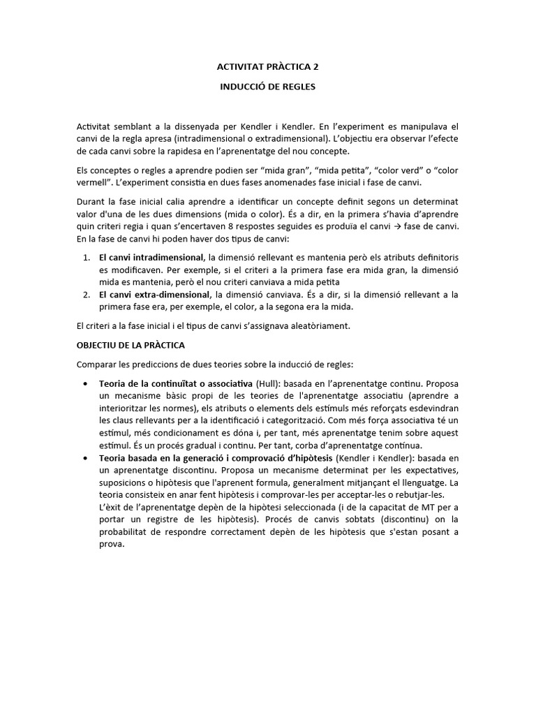 Activitat Pràctica 2 | PDF