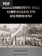 Movimientos Sindicales en Honduras | PDF | Sindicato | Derecho laboral