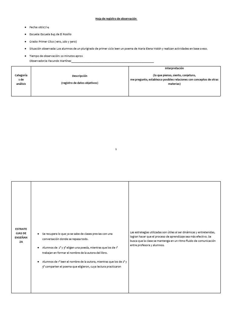Martinez Facundo - Taller 2 Primera Parte | PDF | Maestros | Salón de ...
