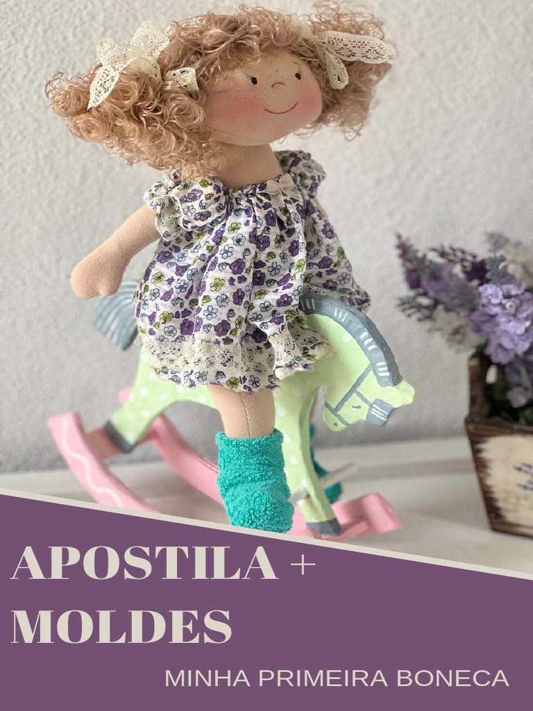 Moldes para Minha Primeira Boneca | PDF