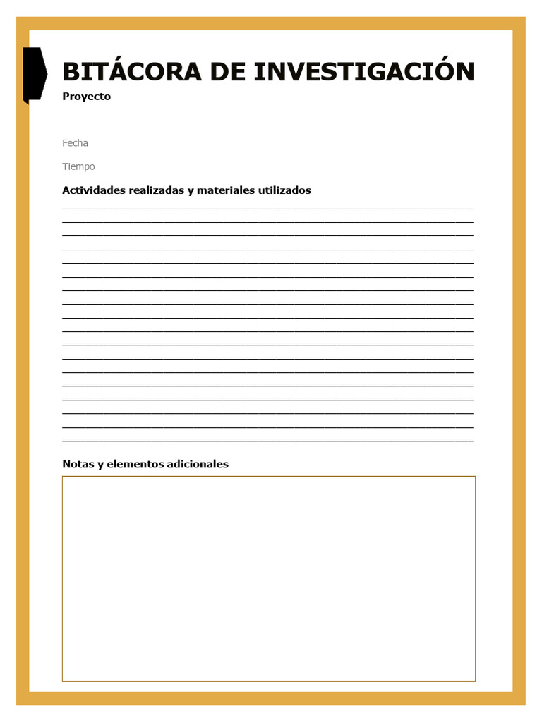 Bitácora de Investigación Detallada | PDF | Finanzas y dinero | Arte