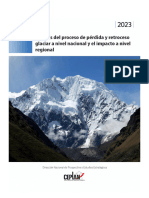 Análisis Del Proceso de Pérdida y Retroceso Glaciar en Perú