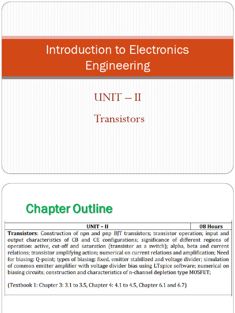 Ece Module 2 Pdf Bipolar Junction Transistor P N Junction