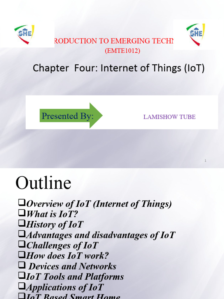 IoT Overview and Applications | PDF | Internet Of Things | Home Automation