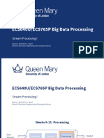 ECS765P - W10 - Stream Processing