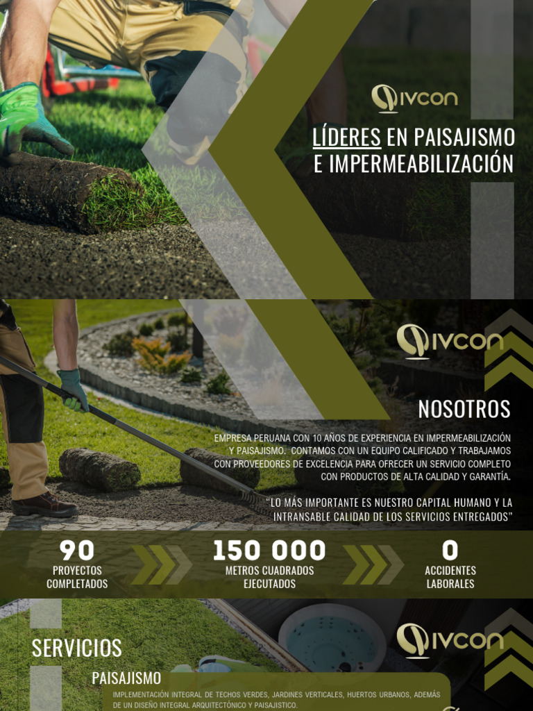 Impermeabilización y Paisajismo Perú | PDF | Aislador (Electricidad ...