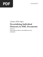 Download Deserializing Individual Elements in XML Documents by Charteris Plc SN7380117 doc pdf