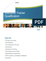 Instructor Trainer Qualification: John Lim CCIE #2977 Senior Manager