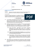 Solicitud de la Alcaldía de Soledad a la ANI sobre el puente de la calle 30