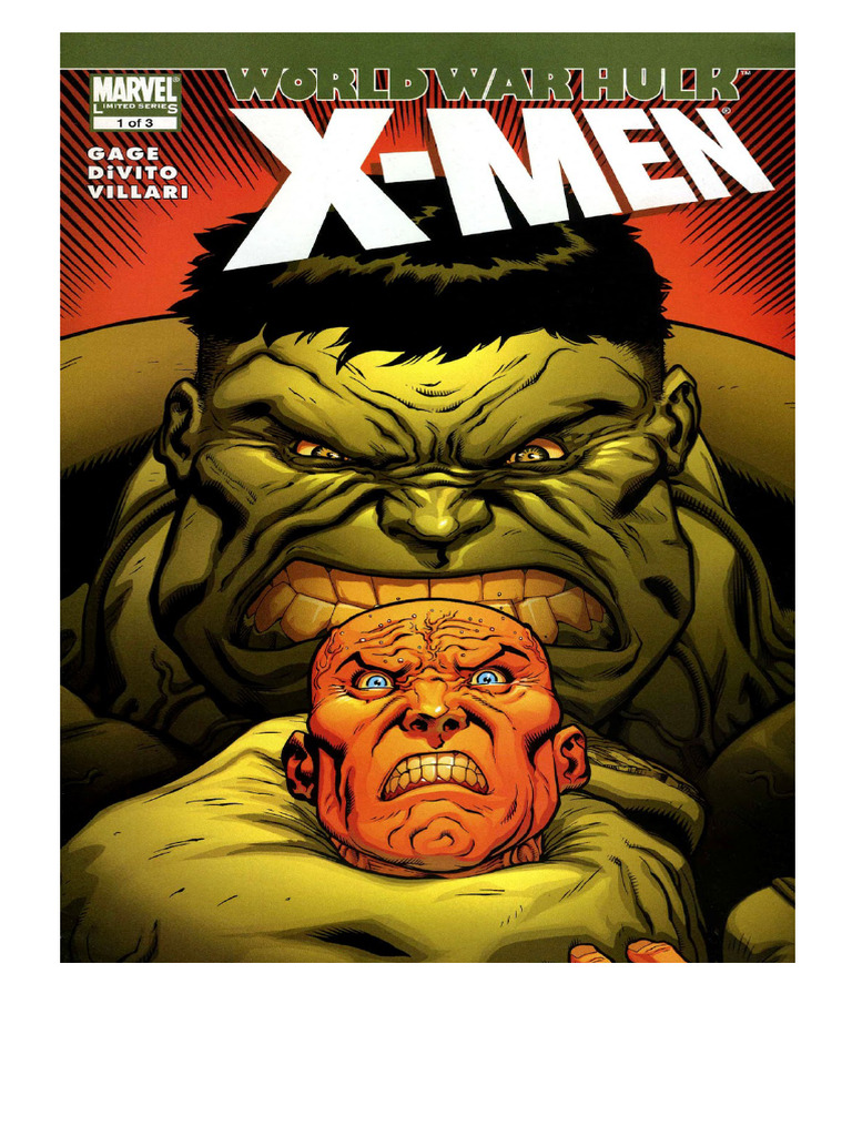 World War Hulk X Men #1 Syndicate Comics | PDF
