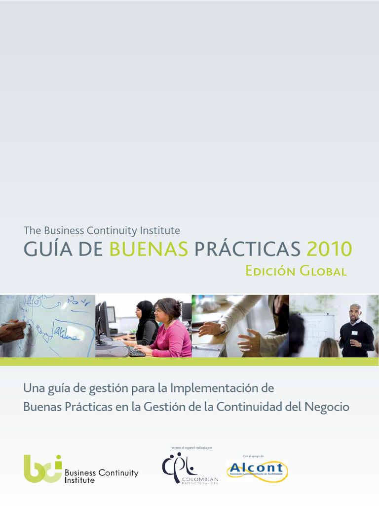 Buenas Practicas en La Gestion de La Continuidad Del Negocio | PDF ...