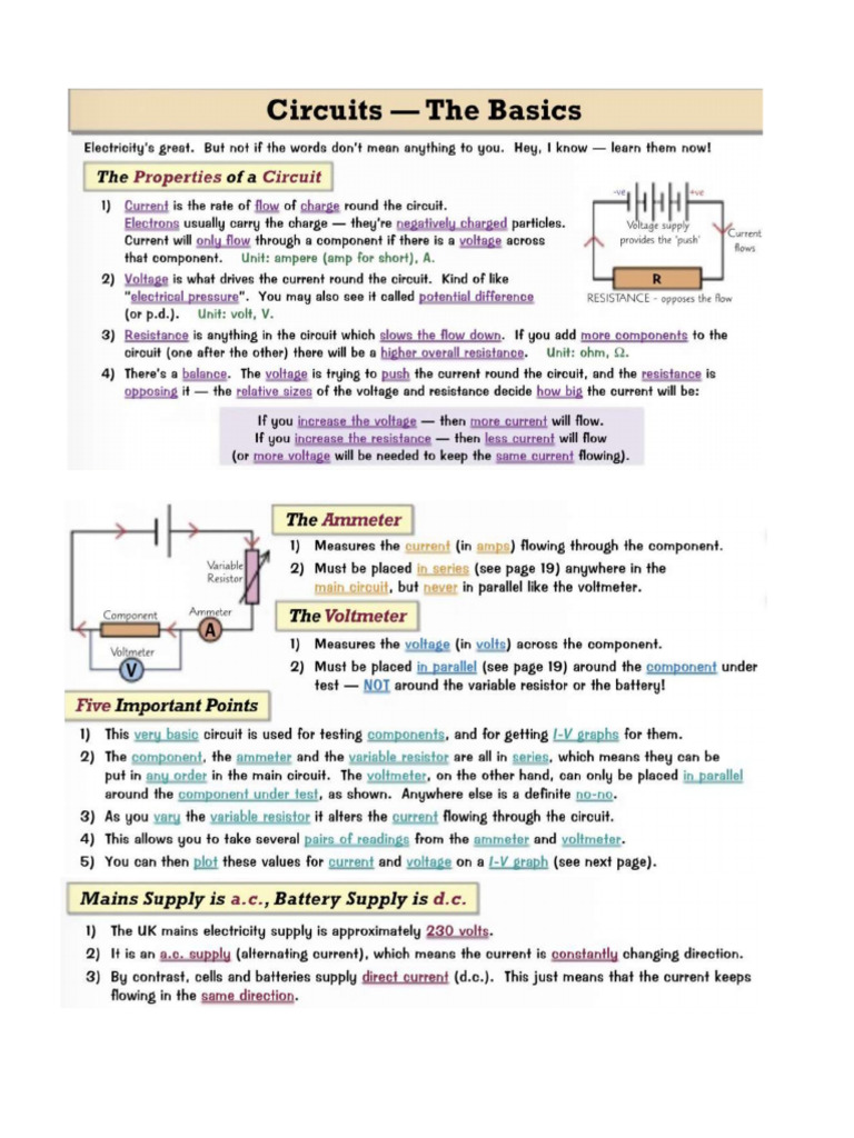 Electricity | PDF