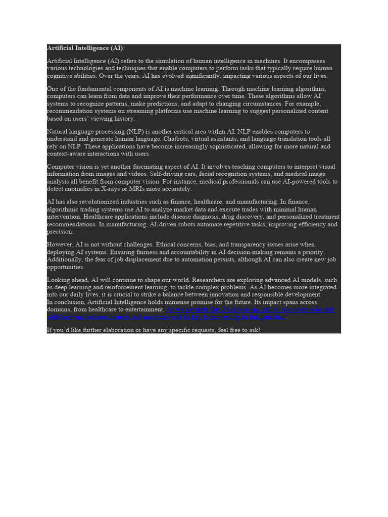 Artificial Intelligence Pdf Artificial Intelligence Intelligence