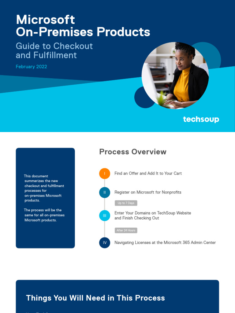 Microsoft On-Premises Products Guide To Checkout and Fulfillment ...