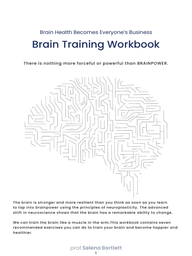 Brain Training-Workbook | Download Free PDF | Gratitude | Brain
