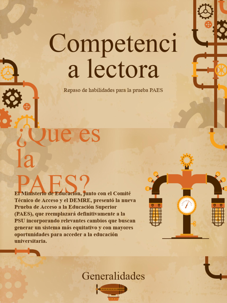 Competencia Lectora PAES | PDF | Comprensión lectora | Modificación de ...