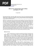 Download A Review of Mega IV Volume 31 in Nst October 2001 by aals SN73804673 doc pdf