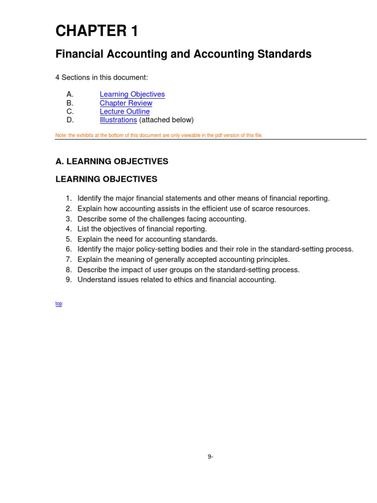 Overview of Financial Accounting Standards | PDF | Financial Accounting ...