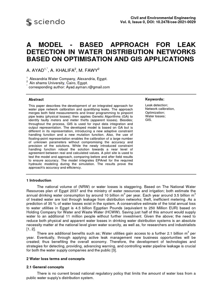 Model for Water Leak Detection Optimization PDF Geographic(02)