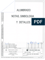 25635-220-E9-0000-00004 Alumbrado Notas Simbologia