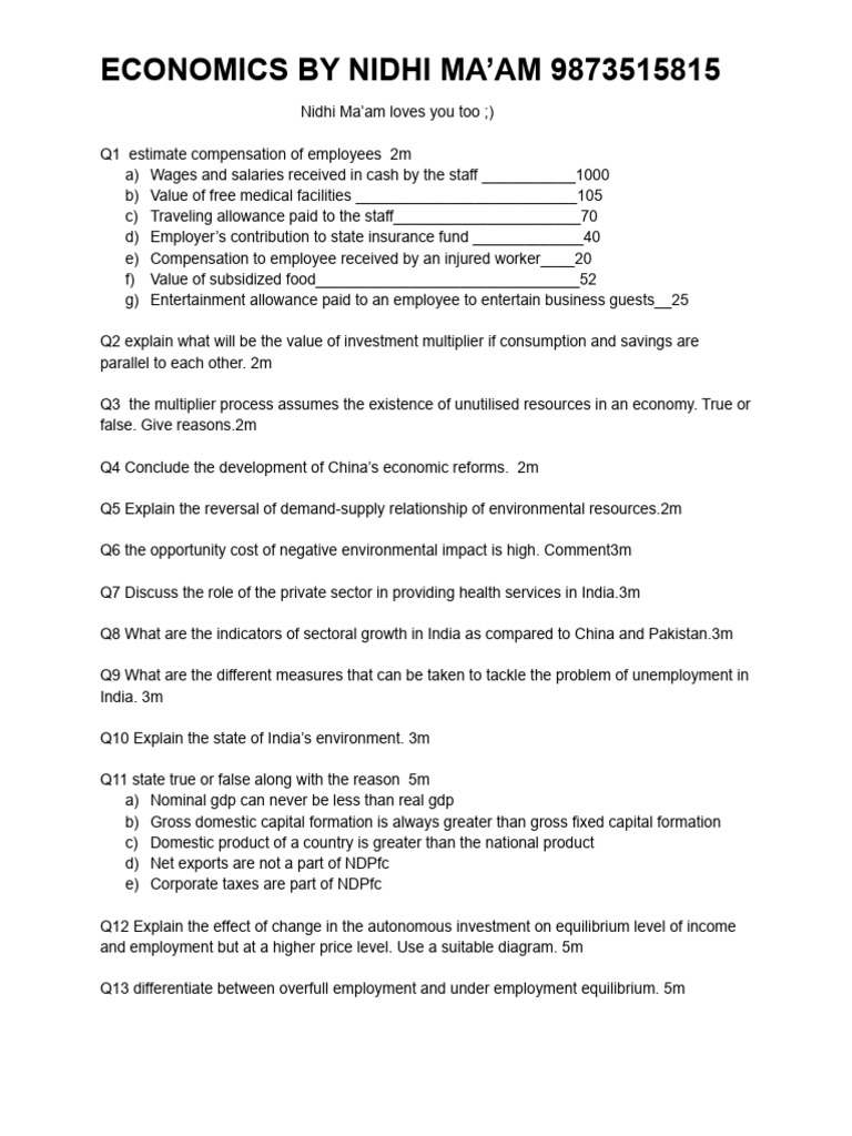 Eco Test (Tough) | PDF | Business