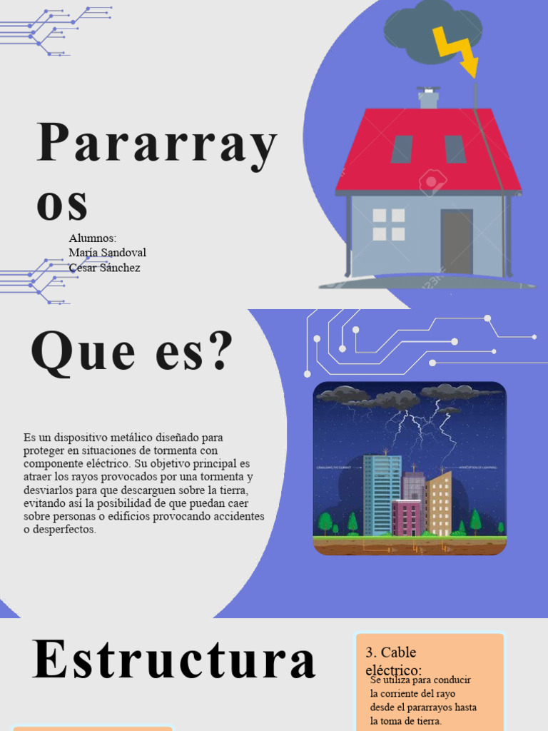 Pararrayosss Expooo | PDF | Relámpago | Electromagnetismo