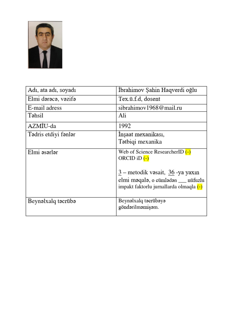Web of Science Researcherid (-) Orcid Id (-) | PDF