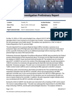 NTSB Report On Gonzales Plane Crash