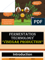 Fermentation Technology "Vinegar Production"