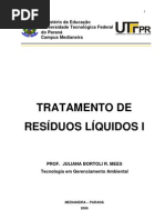 Tratamento de Resíduos Líquidos Industriais