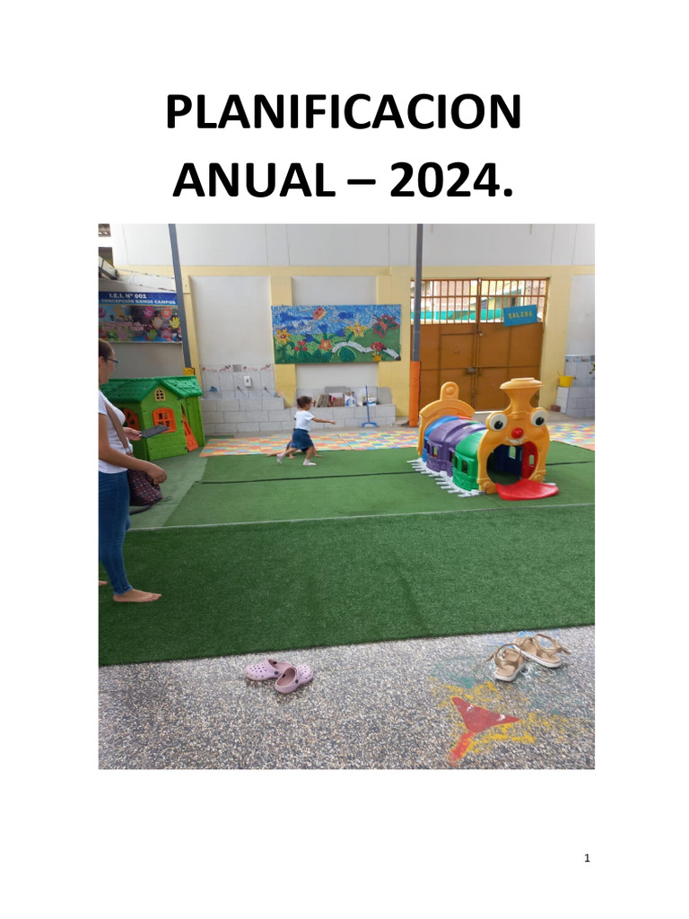 Planificación Anual 2024 para Aula Esperanza | PDF | Adultos | Salón de ...