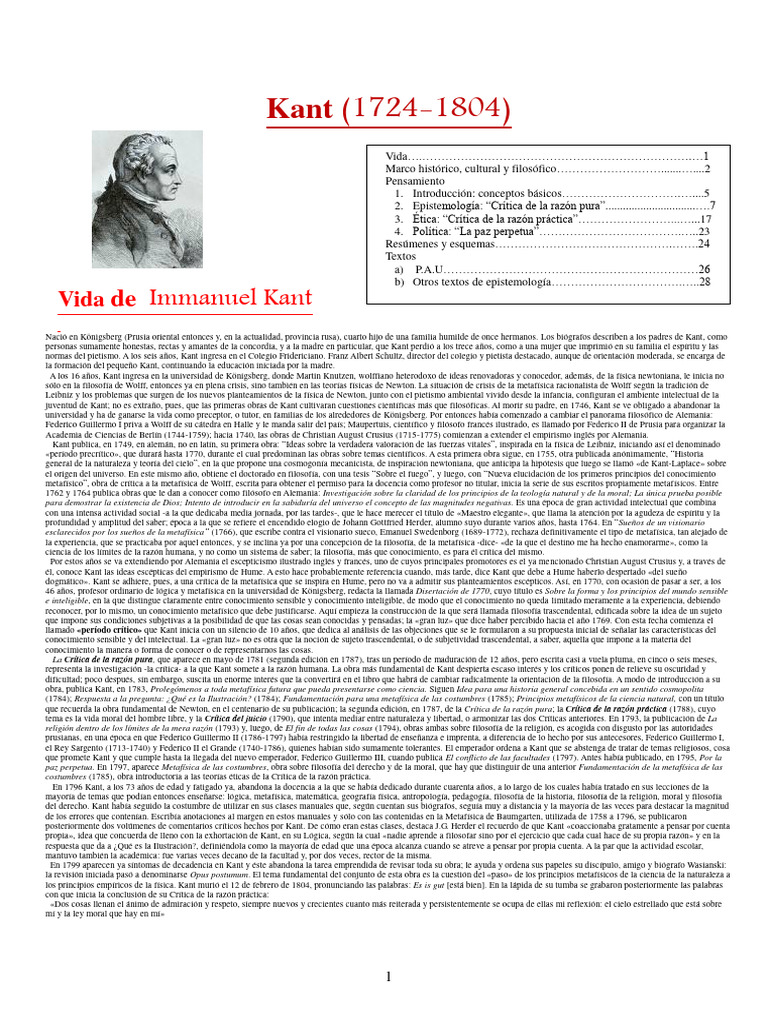 Oscar Apuntes de Kant | PDF | A priori y a posteriori | Immanuel Kant